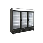 Réfrigérateur 3 portes vitrées CELCR72GDM - Celcold