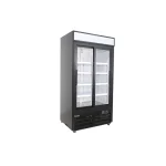 Réfrigérateur 2 portes vitrées coulissantes CELCR36SGDM - Celcold