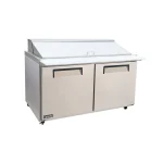 Table à salade Mega Top 60'' 24 plats CELCMT6024 - Celcold