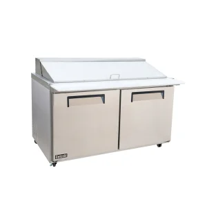 Table à salade Mega Top 60'' 24 plats CELCMT6024 - Celcold