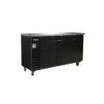 Back bar réfrigéré 72'' fini noir CELCBB72B - Celcold