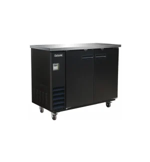 Back bar réfrigéré 48'' fini noir CELCBB48B - Celcold