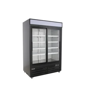 Réfrigérateur 2 portes vitrées coulissantes CELCR48SGDM - Celcold